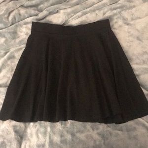 Black skater skirt
